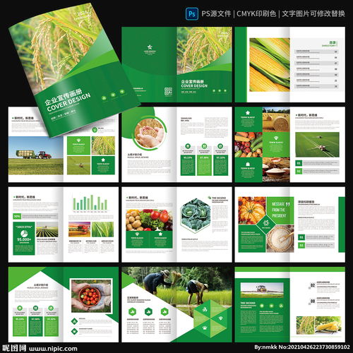 农产品画册 农业画册 有机农场图片